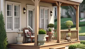 Rumah Murah Sederhana di Pedesaan by Meta AI