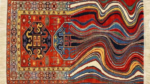 10 Potret Desain Karpet Nyeleneh, Motifnya Bikin Bingung