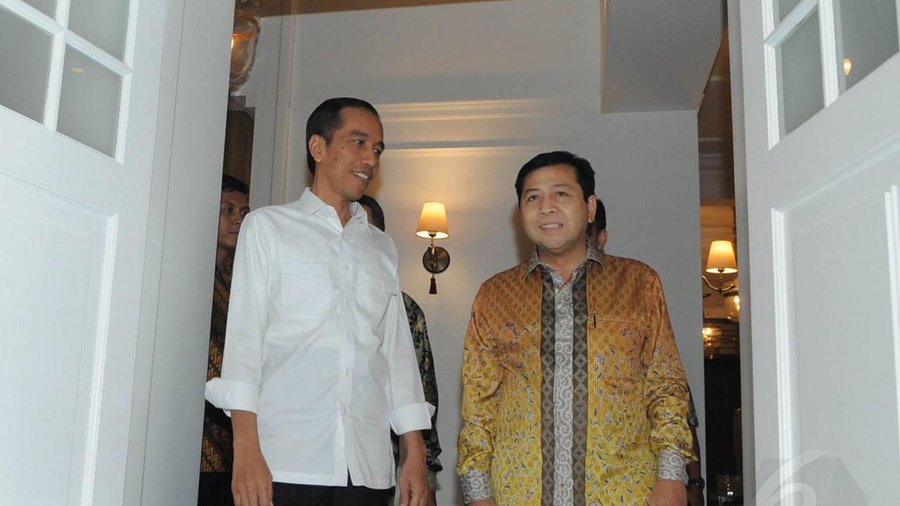Jelang Dilantik, Jokowi Rapat Dengan Ketua MPR, DPR dan DPD