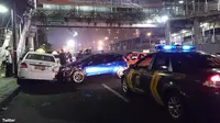Ford Fiesta Tabrak Taksi di Jalan MH Thamrin, Tak Ada Korban Jiwa