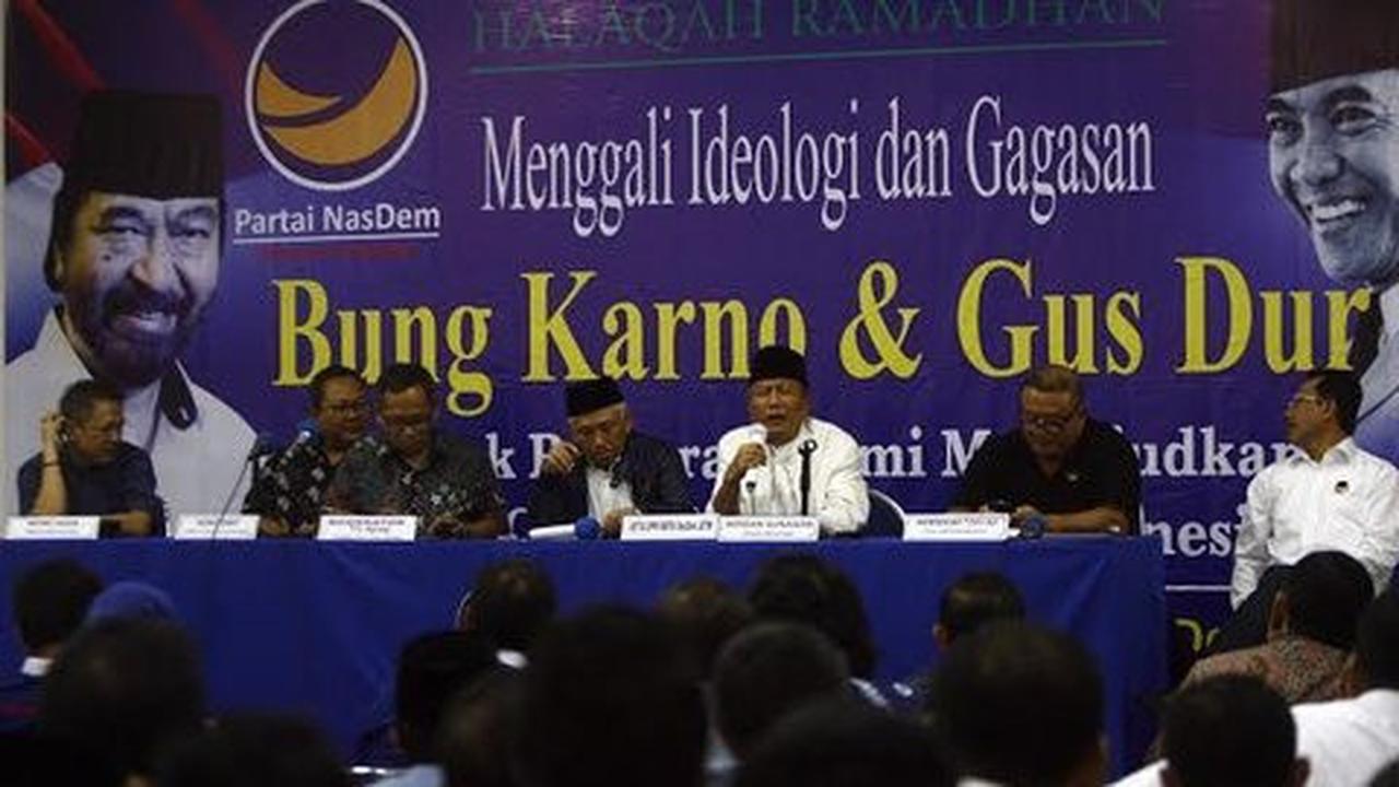 Cegah politik uang, NasDem bahas pemikiran Bung Karno dan Gus Dur