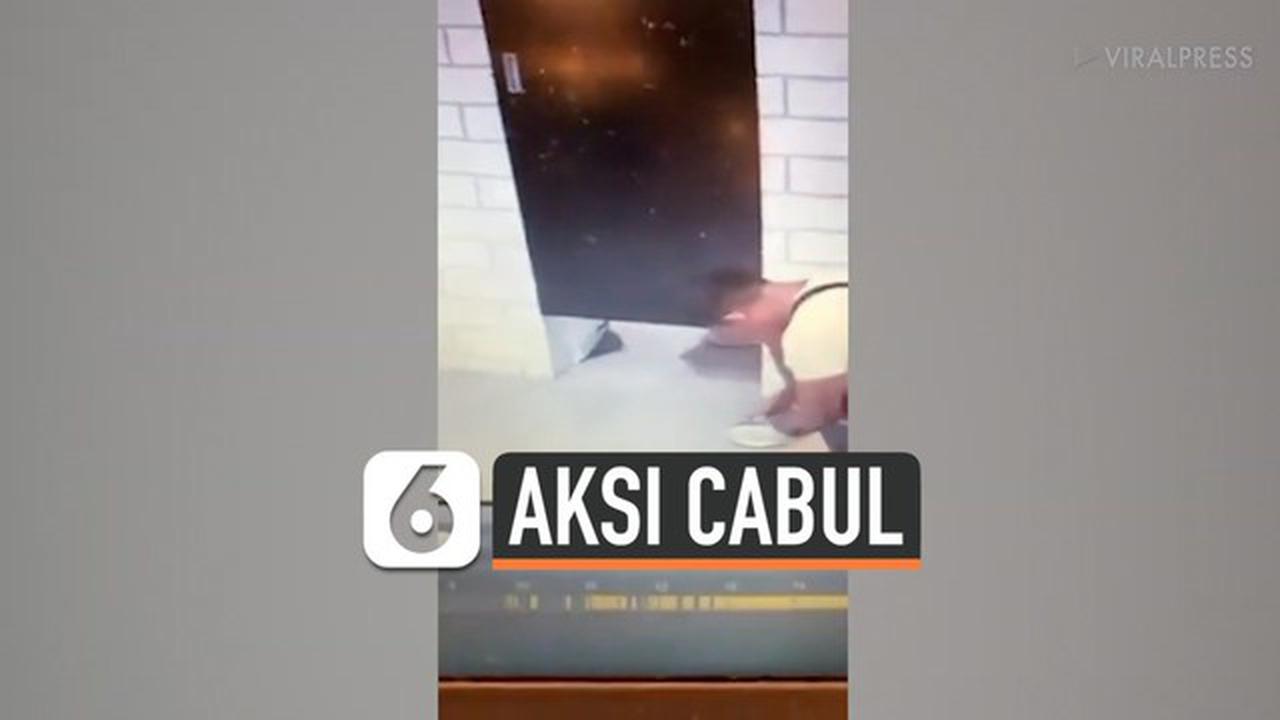 VIDEO: Waspada, Aksi Pria Rekam Wanita di Kamar Ganti Mal