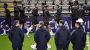 Real Madrid datang ke markas Braga dengan kepercayaan diri tinggi lantaran belum terkalahkan di Liga Champions musim ini. (MIGUEL RIOPA / AFP)