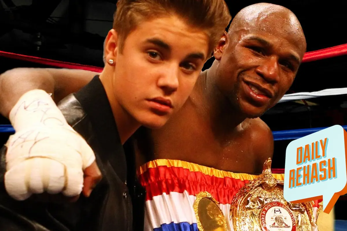 Justin Bieber dan Floyd Mayweather, Jr.