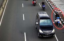 Aksi Pelaku Pembunuhan Naik Motor Bawa Mayat Dalam Karung Terekam CCTV