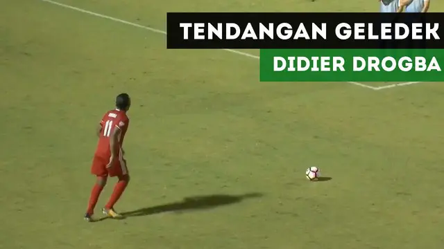 Didier Drogba cetak gol fantastis saat Phoenix Rising kalahkan Rio Grande Valley.