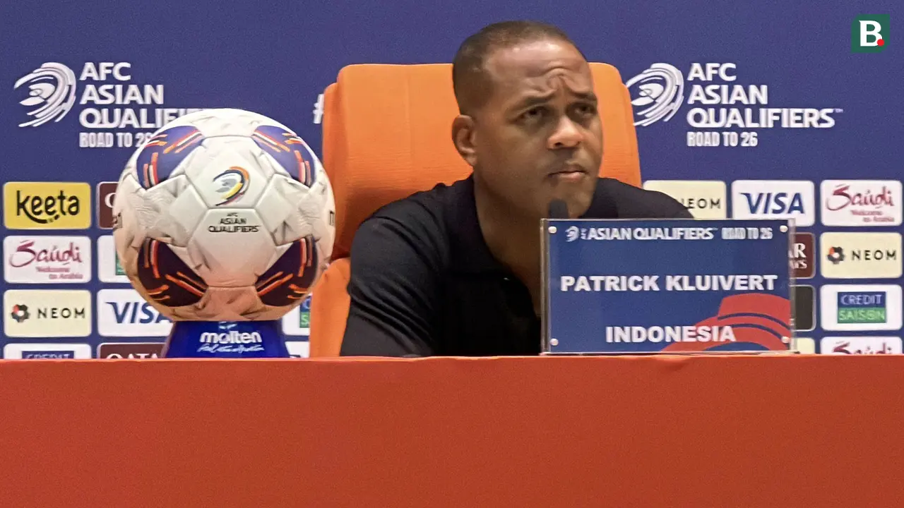 Foto: Raut Kecewa Patrick Kluivert setelah Timnas Indonesia Gagal ke Piala Dunia 2026