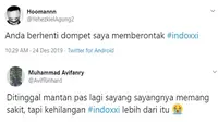 Reaksi netizen IndoXXI (Sumber: Twitter/YehezkielAgung2/AvifRinhard)