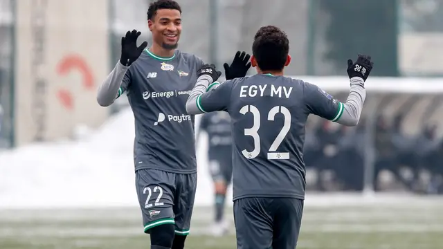 Egy Maulana Vikri menyumbang satu gol dan satu assists ketika Lechia Gdansk menang 9-1 atas Olimpia Grudziadz pada laga uji coba, Selasa (19/1/2021).