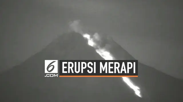VIDEO: Guguran Awan Panas Merapi Capai 2 Kilometer