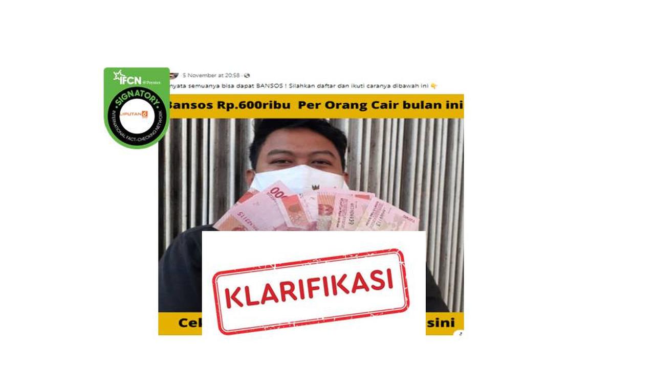 Cek fakta bansos BLT BBM