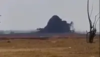 Semburan Lumpur Muncul di Oro-oro Kesongo Blora, Tingginya Capai 15 Meter