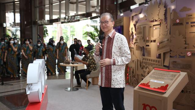 Peringatan 100 tahun hari kelahiran pendiri Sinar Mas, Eka Tjipta Widjaja. (Dok Sinar Mas)