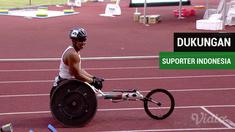 Berita video suporter Indonesia ramai memenuhi Stadion Gelora Bung Karno utnuk mendukung atlet atletik di Asian Para Games 2018, Kamis (11/10/2018)