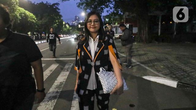 Anggota Komisi IV DPR Vita Ervina usai Diperiksa KPK