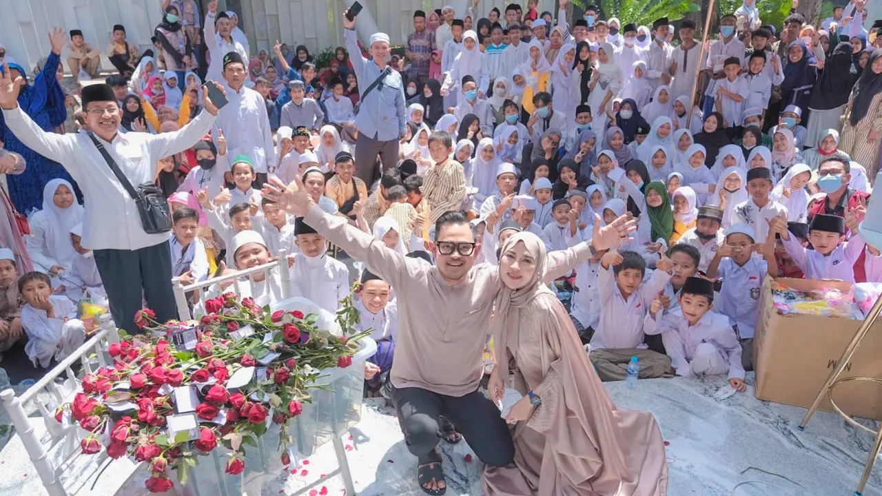 Juragan 99 merayakan ultah bersama 1000 anak yatim