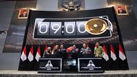 Pencatatan perdana saham PT Berdikari Pondasi Perkasa Tbk (BDKR), Jumat (3/3/2023). (Foto: BEI)