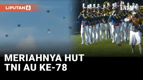 VIDEO: Dimeriahkan Atraksi Pesawat F-16, TNI AU Rayakan HUT ke-78 di Yogyakarta
