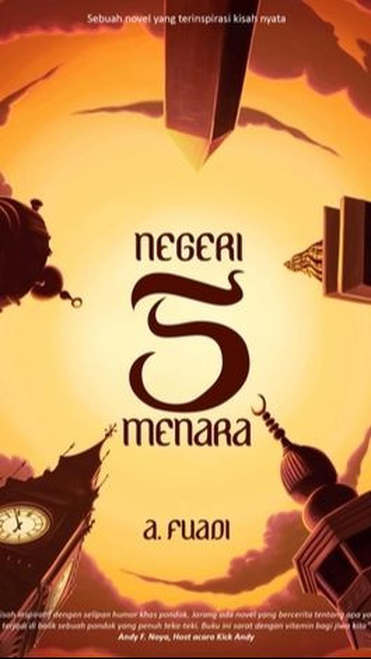 8.&nbsp;Negeri 5 Menara oleh Ahmad Fuadi
