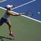 Janice sukses membungkam Kudermetova dengan skor 6-4, 4-6, 6-4 untuk melaju ke babak putaran kedua US Open 2025. (AP Photo/Frank Franklin II)