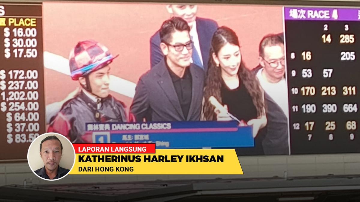 Lembah Gembira yang Menjanjikan Surga di Lintasan Pacuan Kuda, Aaron Kwok pun Ikut Tersenyum