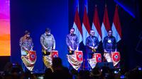 Menteri Koordinator Bidang Perekonomian Airlangga Hartarto hadir mendampingi Presiden Republik Indonesia Joko Widodo di pameran business to business internasional Trade Expo Indonesia (TEI) ke-37. (Dok Kemenko Perekonomian)