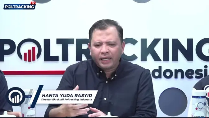 Riset Poltracking Ungkap Gerindra di Puncak, PDIP Tertinggal