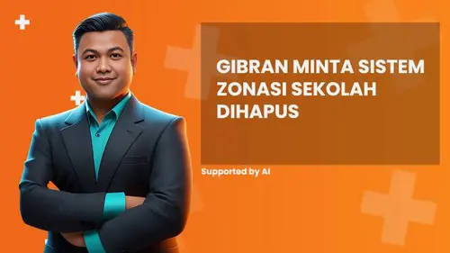 Gibran Minta Sistem Zonasi Sekolah Dihapus