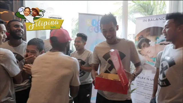 Kejutan untuk Lerby Eliandry Sebelum Laga Timnas Indonesia Vs Filipina