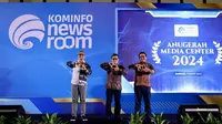 Kementerian Kominfo mengumumkan peluncuran Kominfo Newsroom. (Dok: Kementerian Kominfo)