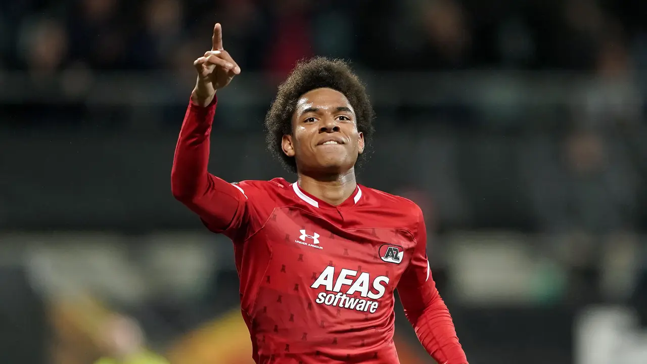 Winger AZ Alkmaar, Calvin Stengs.