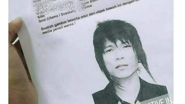 6 Soal Ujian Pakai Foto Artis Ini Bikin Murid Geleng Kepala