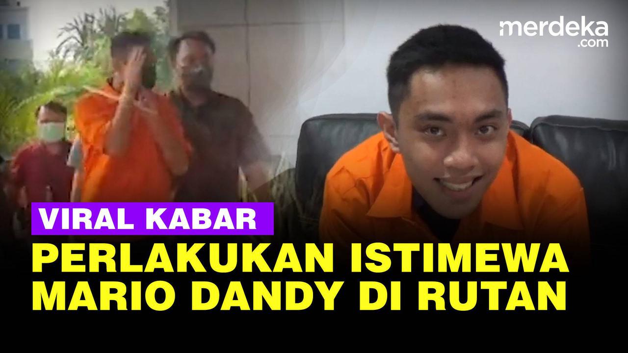 VIDEO: Perlakuan Istimewa Mario Dandy di Rutan Cipinang, Ditjen PAS Buka Suara