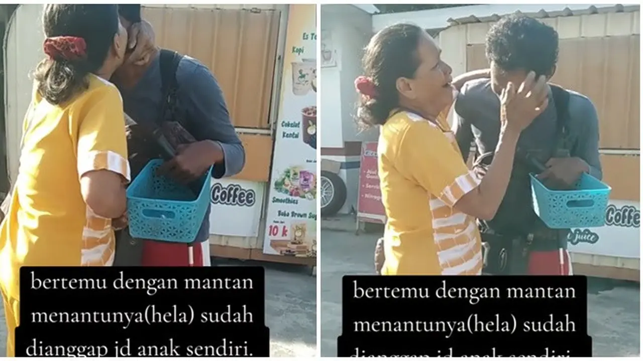 Momen Haru Mertua Bertemu Mantan Menantu di Jalan, Sudah Dianggap Anak