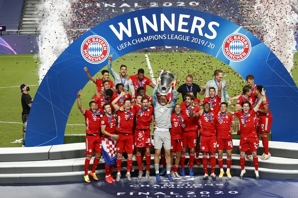 Kalahkan PSG, Bayern Munchen Angkat Trofi Liga Champions