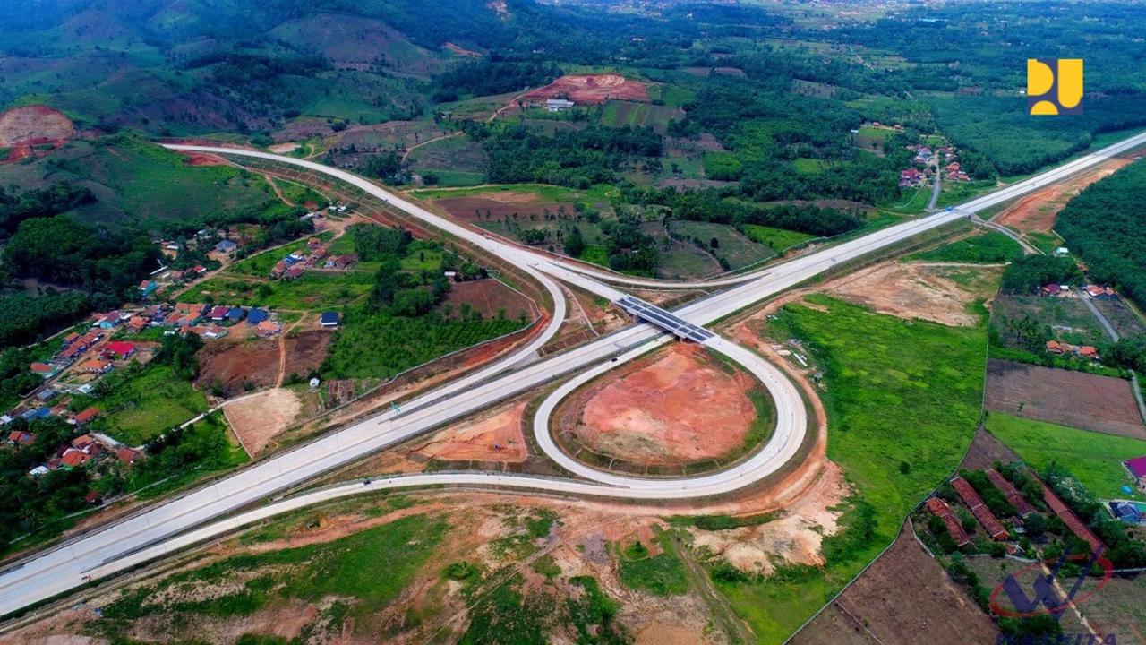 Proyek Tol Trans Sumatera. (Dok Kementerian PUPR)