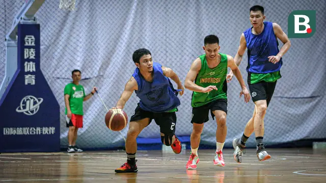 Foto: Mengintip Persiapan Timnas Basket Indonesia saat Berlatih untuk SEA Games 2023, Banyak Dihuni Pemain Debutan