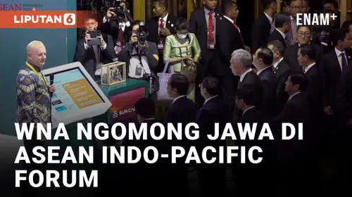 VIDEO: Peresmian ASEAN Indo-Pacific Forum 2023, Perwakilan Sun Cable Unjuk Kemampuan Berbahasa Jawa