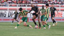 PSBS Biak menelan kekalahan 2-6 dari Malut United pada laga pekan ke-16 BRI Super League di Stadion Gelora Kie Raha, Minggu (4/1/2026) sore WIB. (dok. Malut United)
