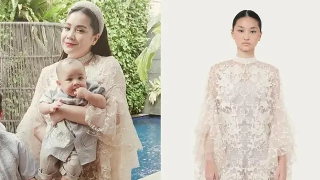 Baju lebaran Nagita Slavina bernilai fantastis