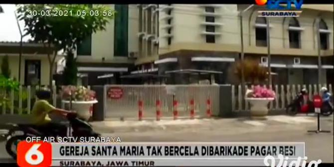 VIDEO: Pasca Ledakan Bom di Makassar, Polda Jatim Perketat Keamanan