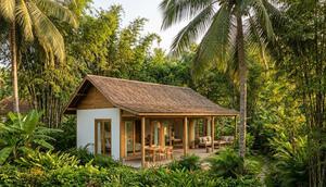 Model Rumah di Desa Mewah Meski Tanpa Pagar (Sumber: gemini.com)