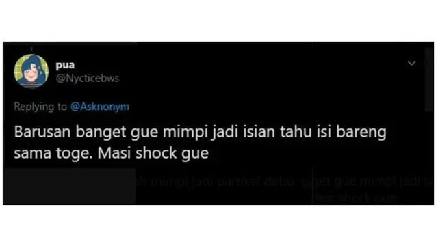 6 Cerita Mimpi Netizen Berubah Jadi Makanan Ini Kocak, Enggak Masuk Akal