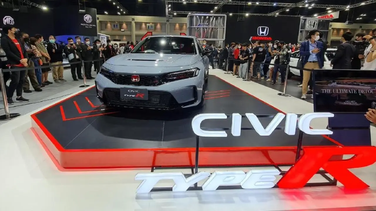 Honda Civic Type R generasi terbaru melantai di Thailand