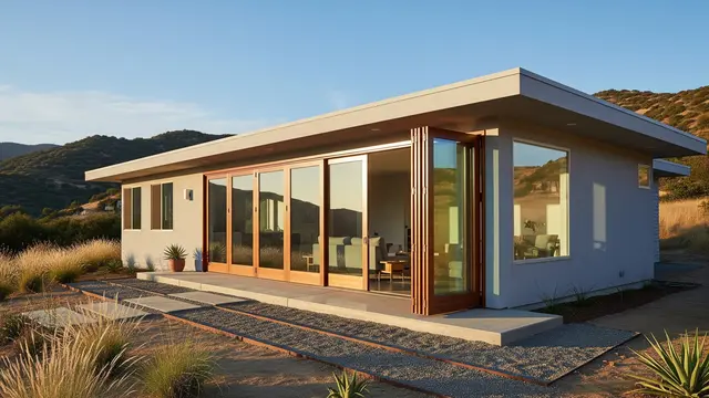 Model Rumah dengan Pintu Geser Sederhana/Gemini AI
