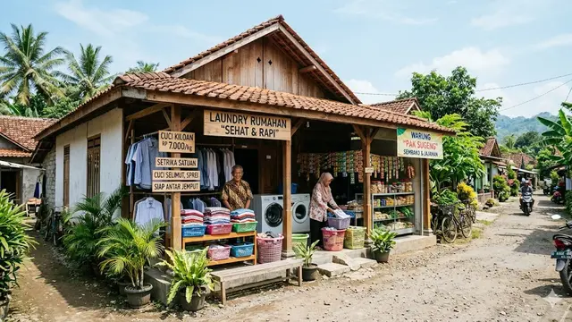 Inspirasi 2 Usaha Kecil Depan Rumah