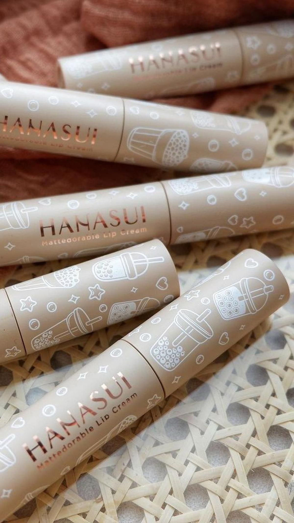Hanasui Mattedorable Lip Cream Boba Edition