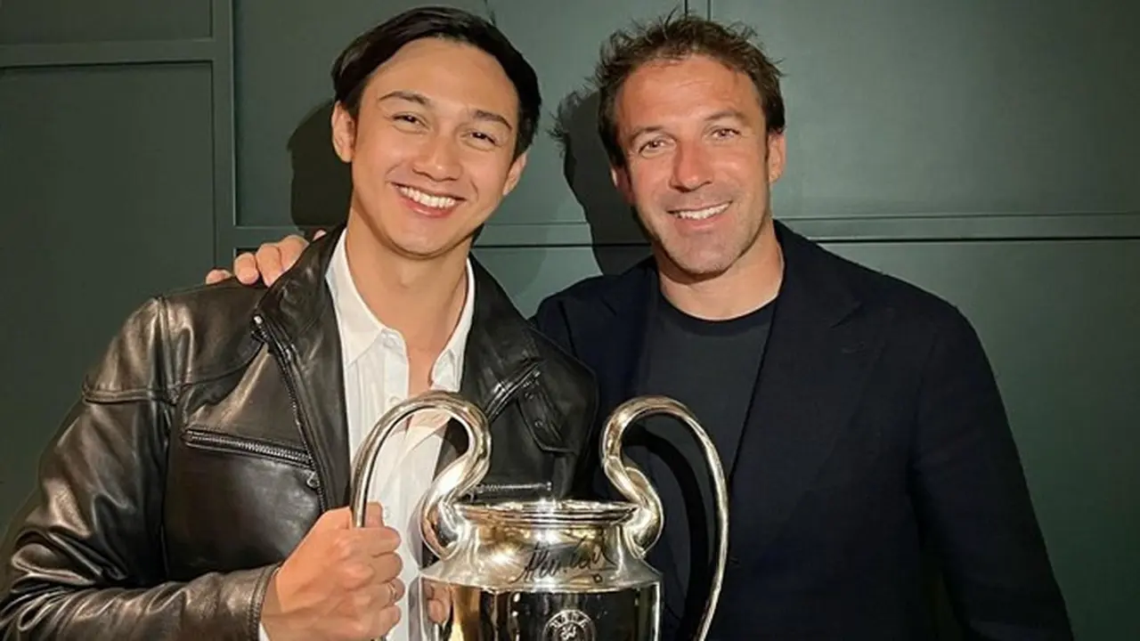8 Momen Caesar Hito Bertemu Alessandro Del Piero, Penuh Haru Bahagia