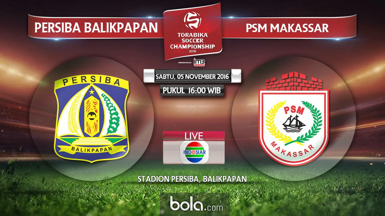 Persiba Balikpapan Vs PSM Makassar