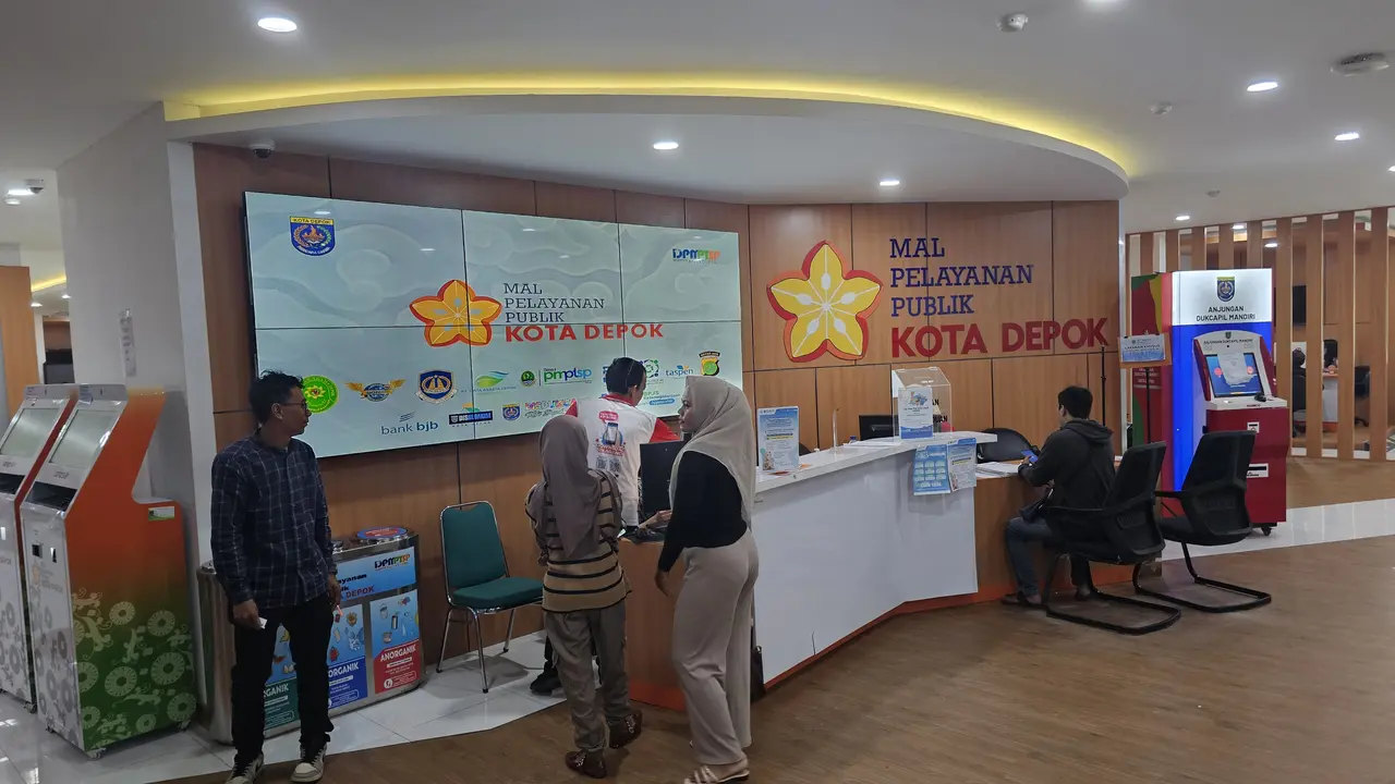 Mal pelayanan publik Depok. (Liputan6.com/Dicky Agung Prihanto)